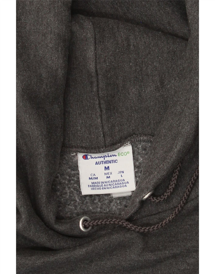 Jumper com capuz gráfico Champion masculino Tufts University cinza médio