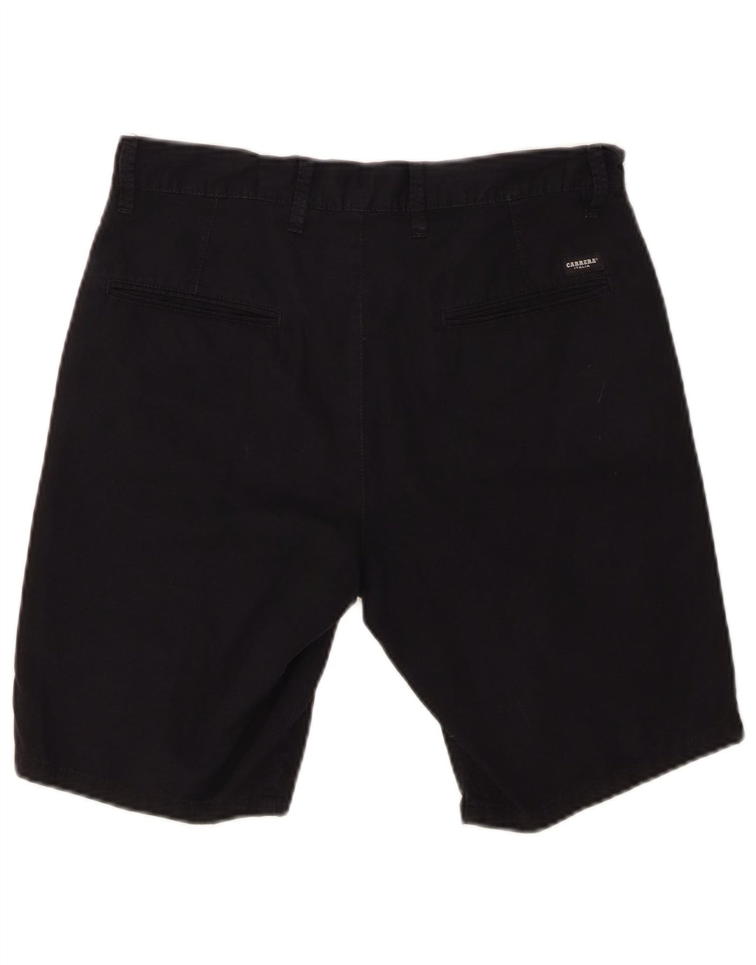 Shorts Chino Masculino Regular CARRERA W36 Grande Algodão Preto