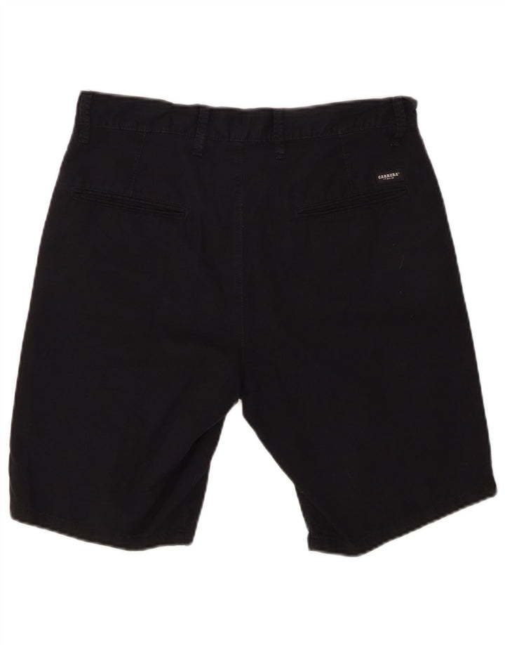 Shorts Chino Masculino Regular CARRERA W36 Grande Algodão Preto