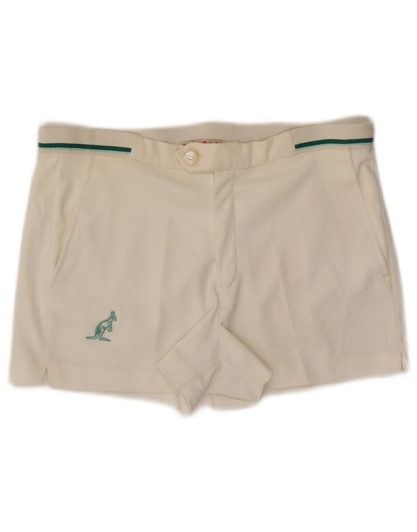 Shorts feminino AUSTRALIAN L'ALPINA IT 46 grande W33 off white sintético