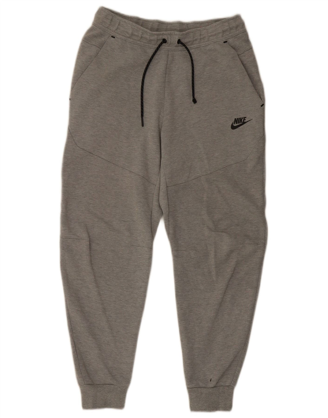 Calça de treino masculina Nike joggers pequeno algodão cinza