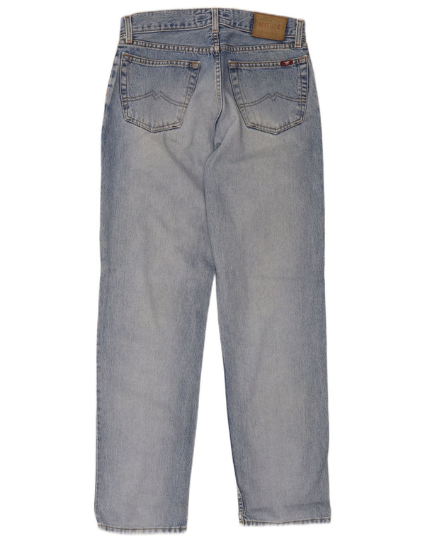 Mustang masculino Oregon Straight Jeans W31 L32 algodão azul