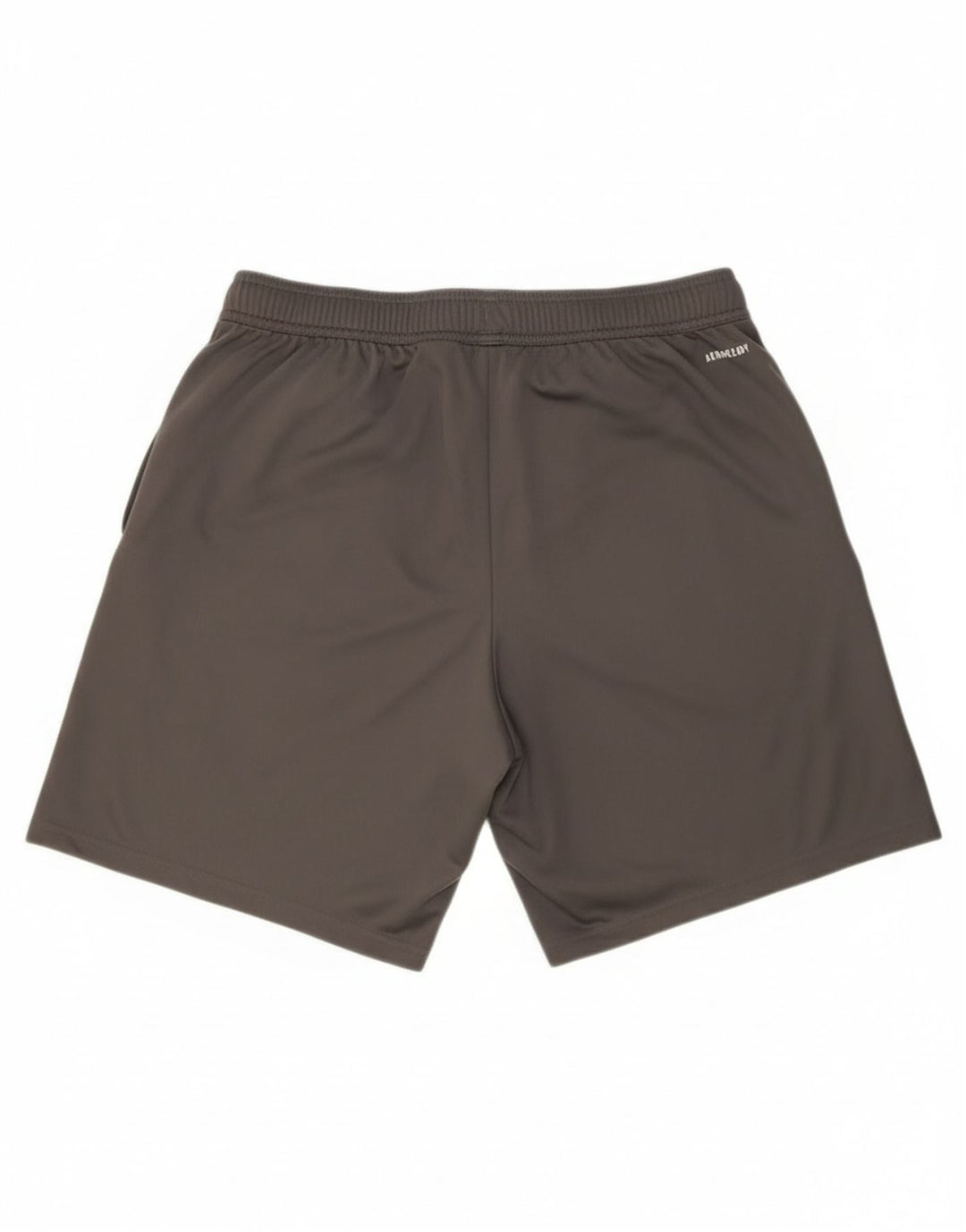 Shorts esportivos masculinos Adidas Aeroready Regular Fit grande poliéster cinza