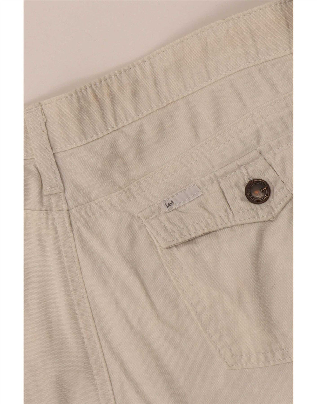 Lee Shorts Feminino Casual W36 XL Branco