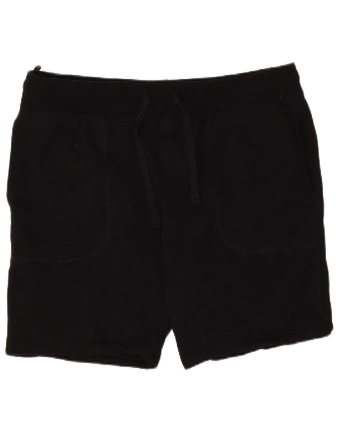 Shorts esportivos masculinos Marks & Spencer grandes de algodão preto