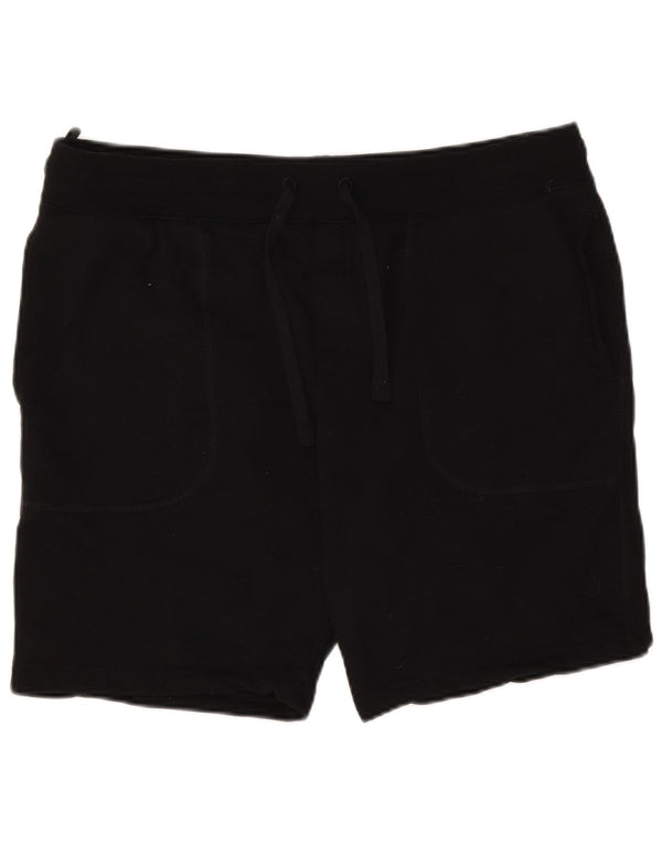 Marks & Spencer Mens Sport Shorts Large Black Cotton
