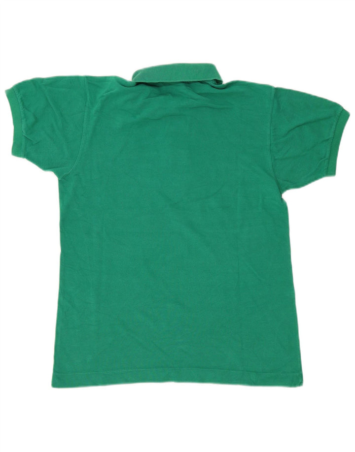 Camisa polo masculina Lacoste tamanho 3 pequeno algodão verde