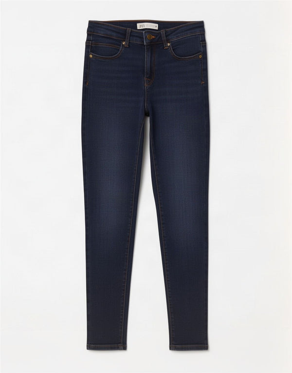 Zara Womens Skinny Jeans EU 36 XS W26 L27 Navy Blue Cotton