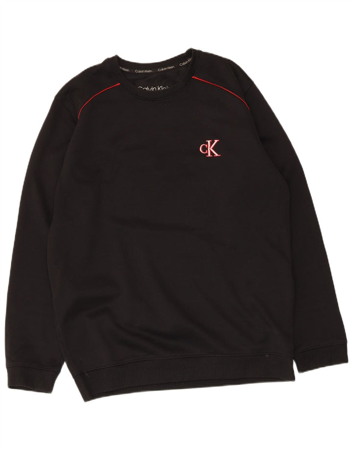 Moletom feminino Calvin Klein Jumper XL preto