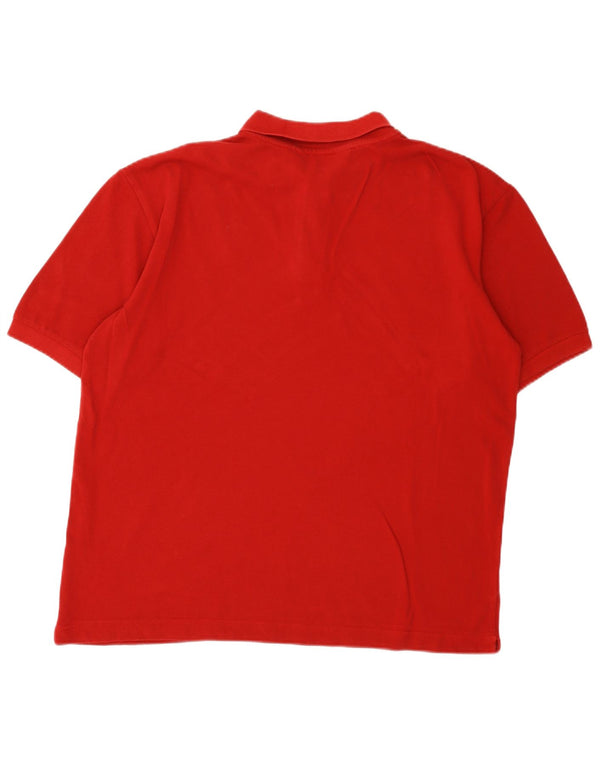 Camisa polo masculina Kappa XL algodão vermelho