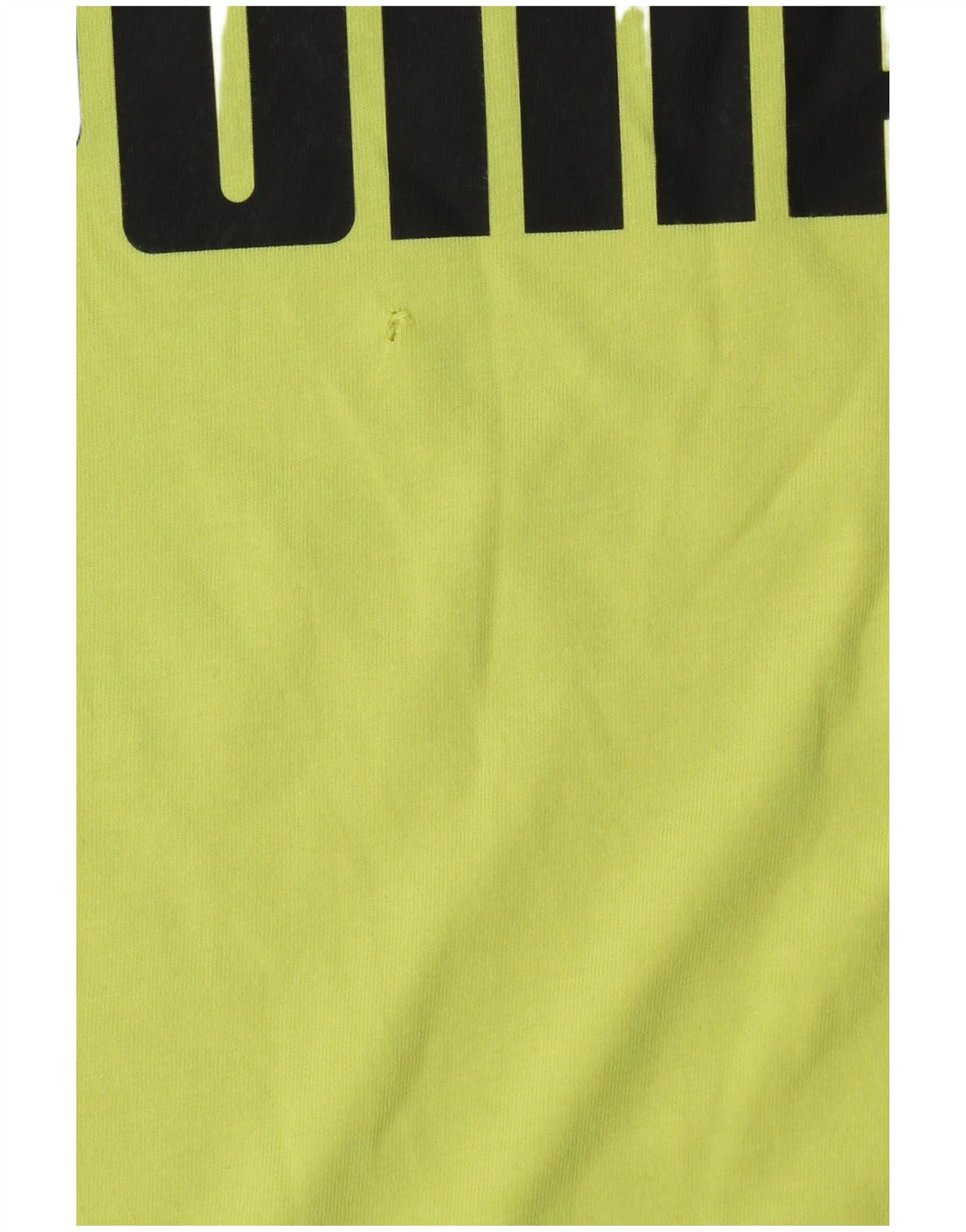 PUMA Mens Graphic Vest Top Médio Algodão Verde