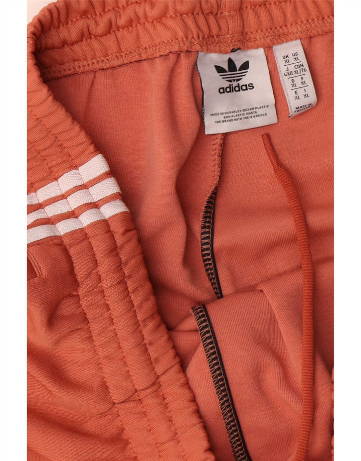 Adidas Mens Calças de treino Joggers XL Laranja Poliéster