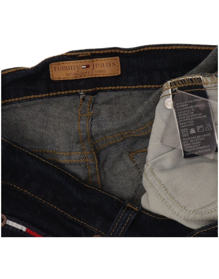 Jeans feminino Tommy Hilfiger Bootcut W30 L34 azul marinho algodão