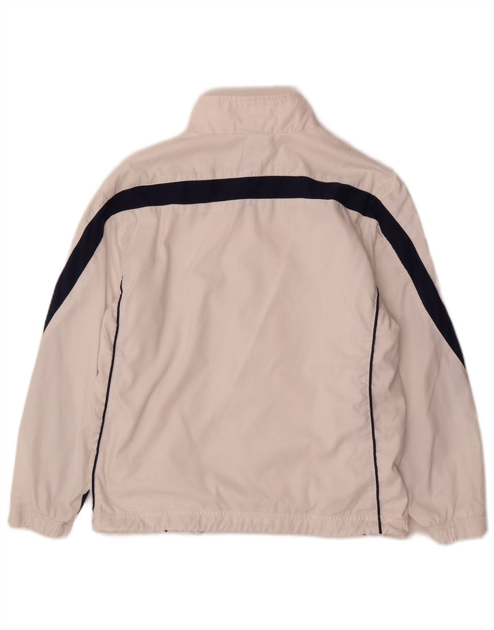 Jaqueta Nike Boys Tracksuit Top 10-11 Anos Médio Branco Colourblock Nylon