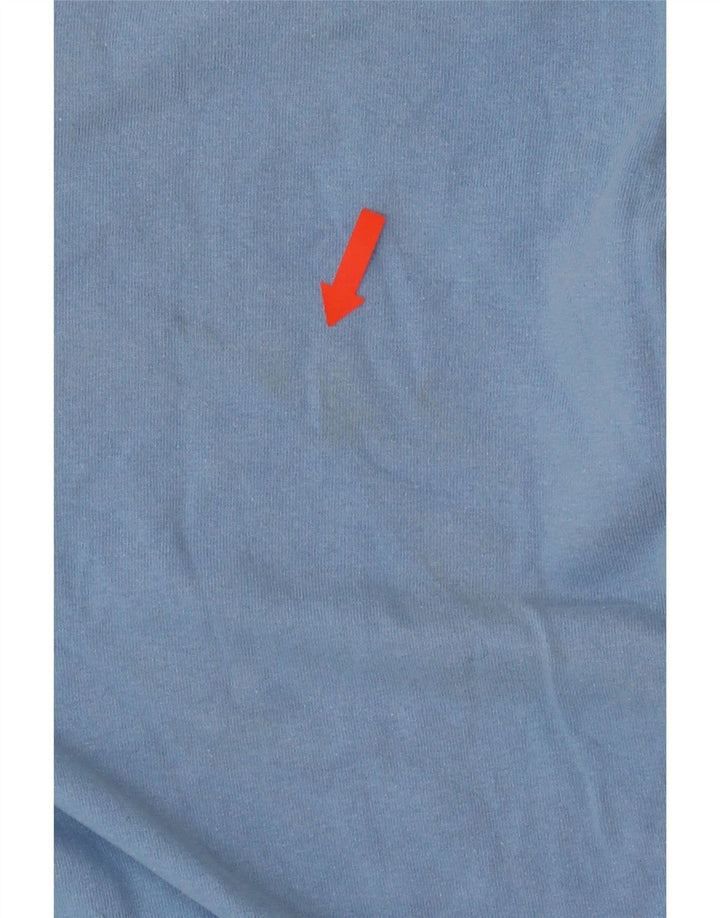 COLUMBIA Camiseta masculina gráfica top grande algodão azul