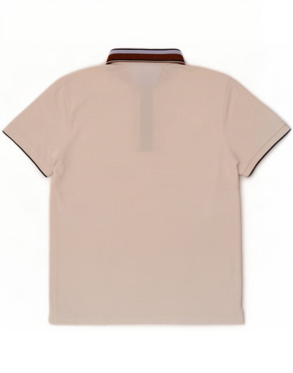 Camisa polo masculina Zara médio branco