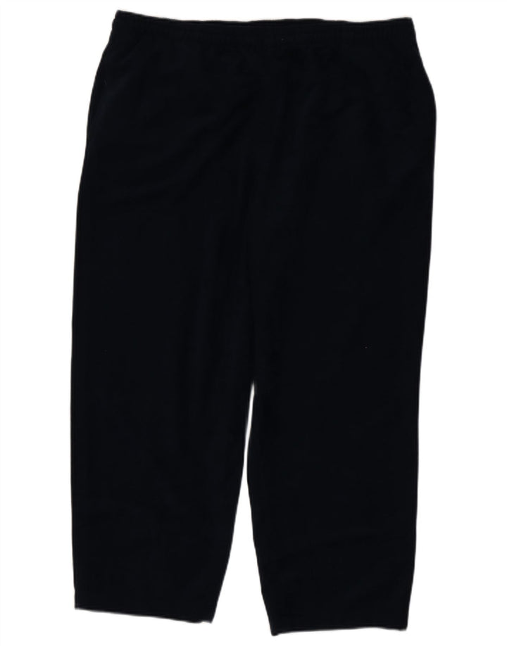 Calças de treino de veludo masculinas Great Escapes XL poliéster azul marinho