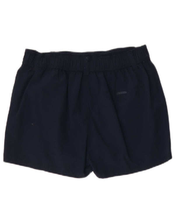 Shorts de natação feminino Guru UK 10 pequeno azul marinho
