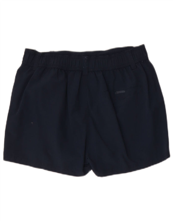 Shorts de natação feminino Guru UK 10 pequeno azul marinho
