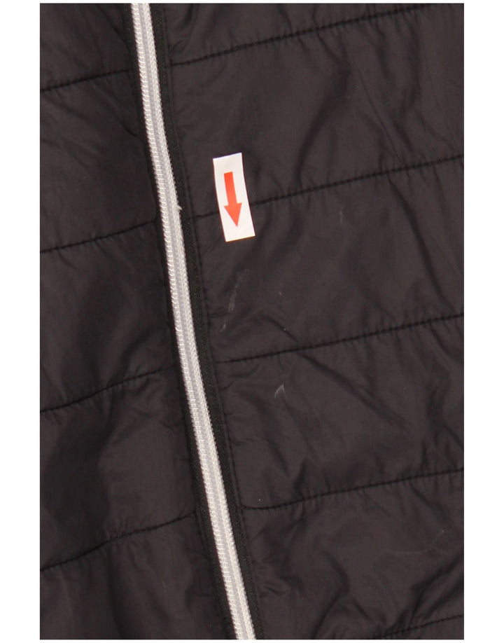 Casaco acolchoado masculino French Connection UK 36 poliamida preta pequena