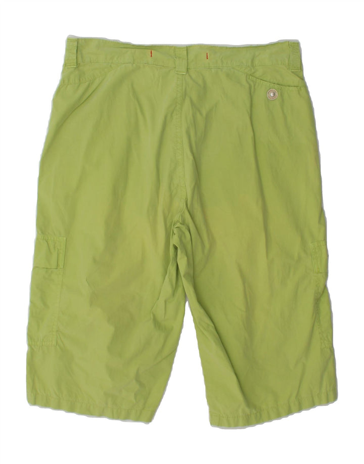 TRUSSARDI Mens Cargo Shorts IT 50 Large W32  Green Cotton Vintage Trussardi and Second-Hand Trussardi from Messina Hembry 