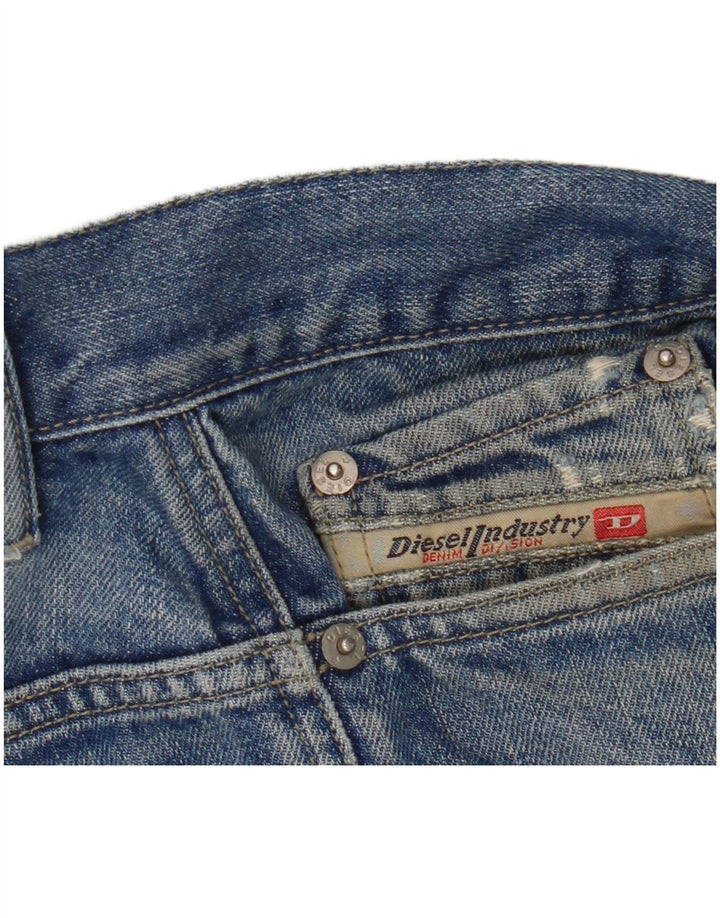 Diesel Masculino Bootcut Jeans W36 L30 Azul Algodão