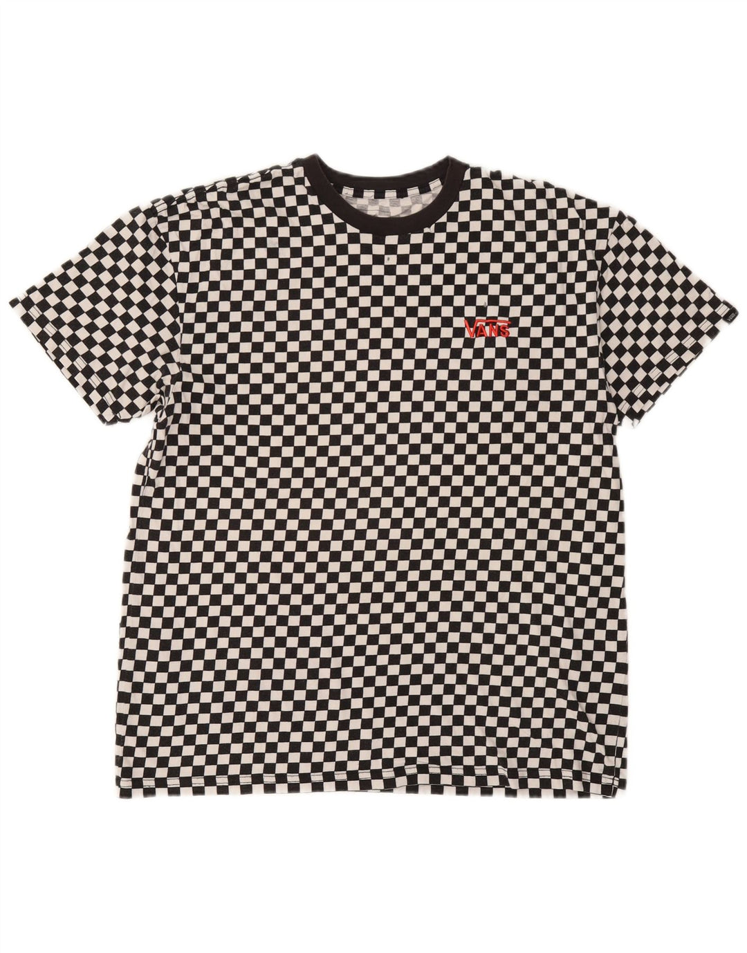 Camiseta masculina Vans Top XL preta geométrica