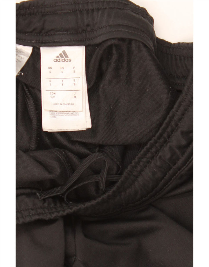 Calça Adidas Mens Treino Pequeno Poliéster Preto