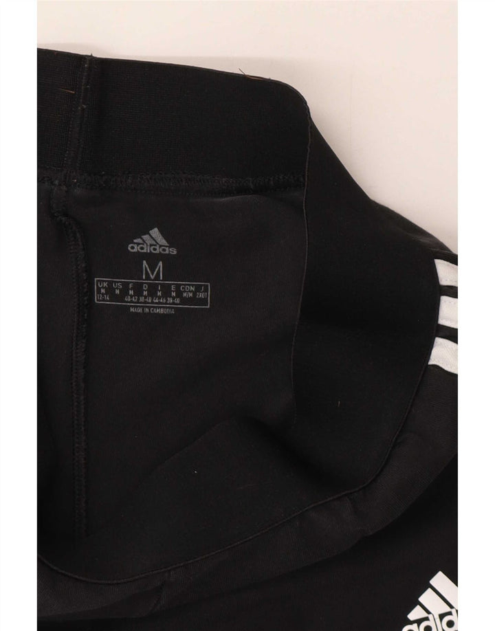 Leggings Adidas Femininas UK 12/14 Médio Algodão Preto