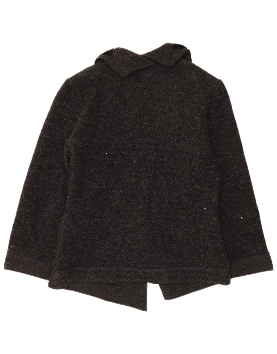 Jaqueta blazer feminina John Bentley com 2 botões Reino Unido 10 bloco cinza pequeno