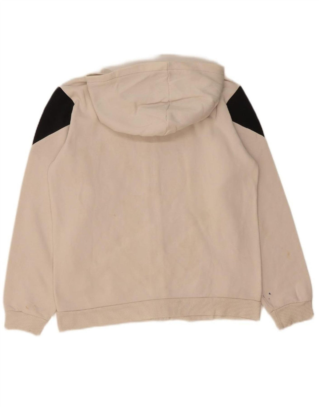 Suéter PUMA Boys Zip com capuz 13-14 anos branco algodão colorblock