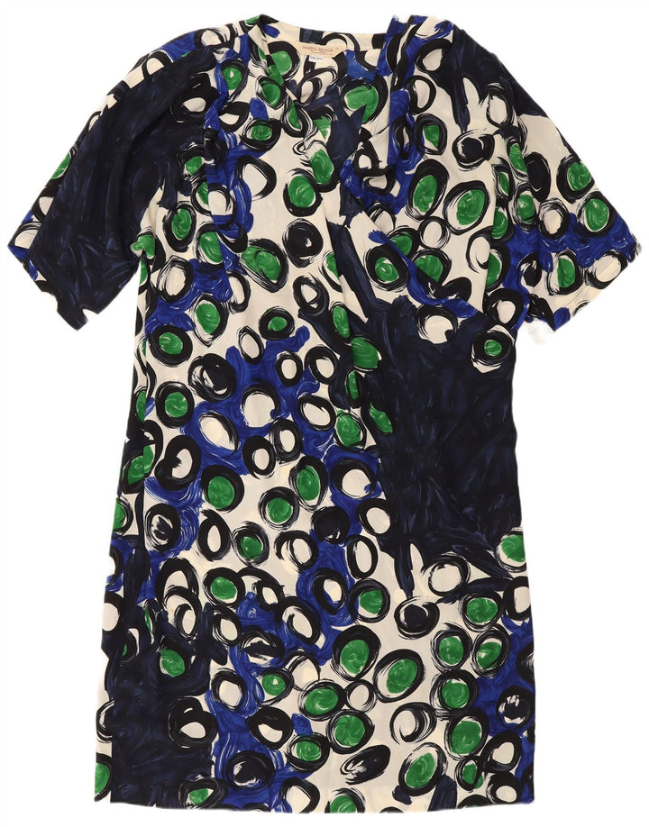 Vestido feminino Marina Rinaldi tamanho 25 grande geométrico multicolorido
