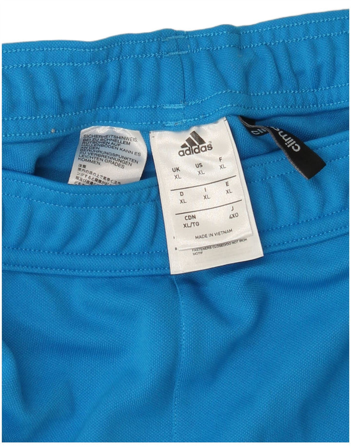 Calça Adidas Masculino Climalite XL Azul Poliéster