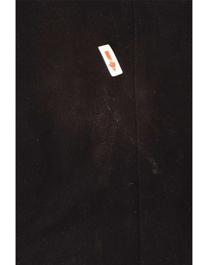 Sobretudo oversized feminino Topshop UK 8 poliéster preto pequeno