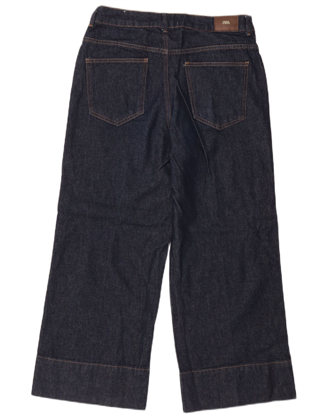 Zara Womens Loose Jeans EU 40 Médio W30 L27 Azul Marinho Algodão