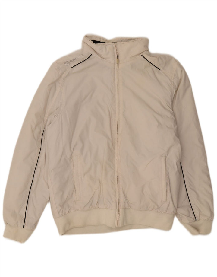 Jaqueta masculina bomber acolchoada Lotto UK 38 médio branco