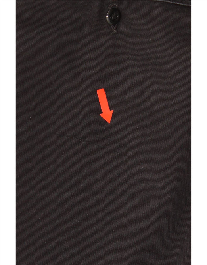 Shorts Chino Masculino Slim Dickies W32 Poliéster Preto Médio
