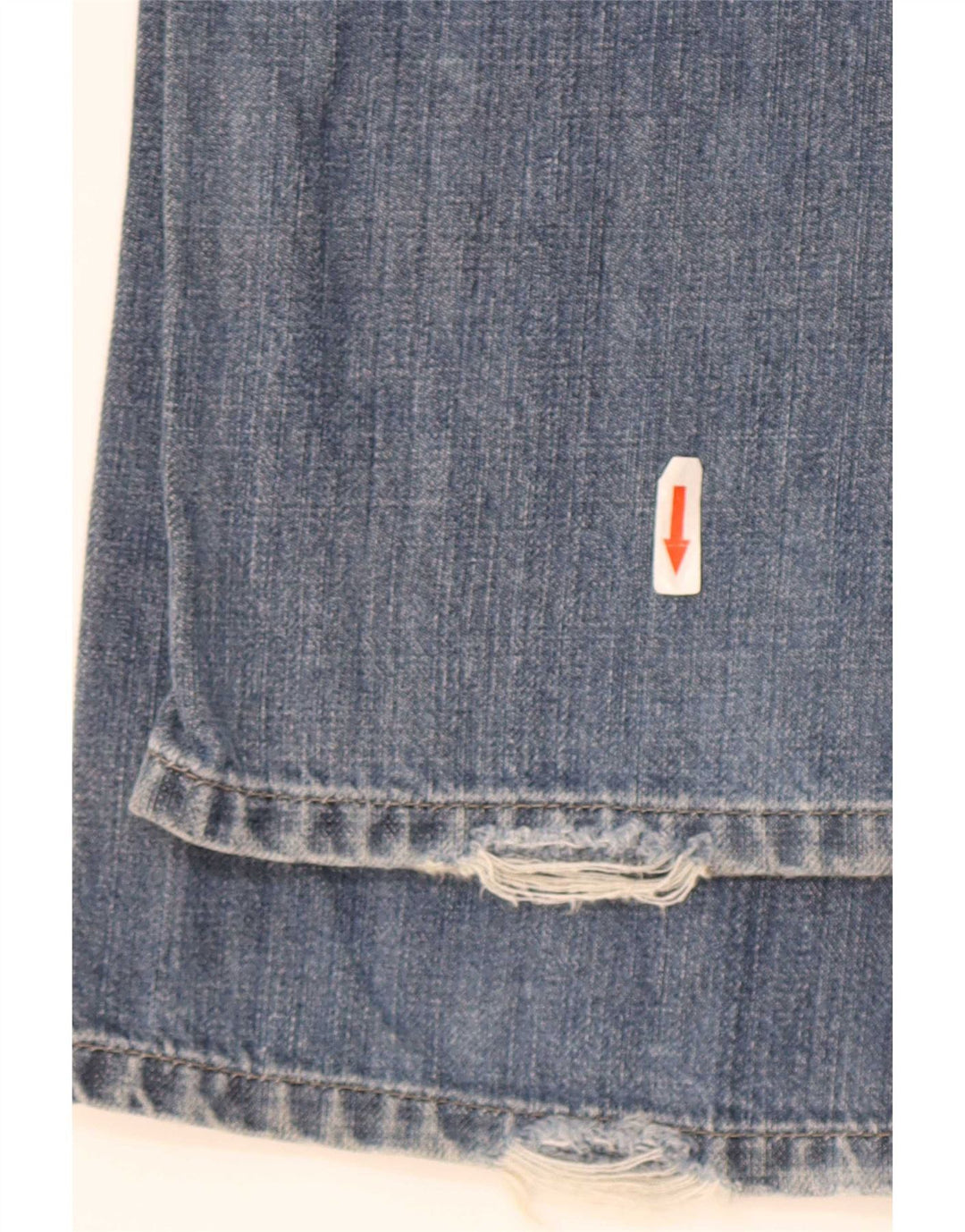 Jeans retos masculinos Tommy Hilfiger W38 L34 algodão azul