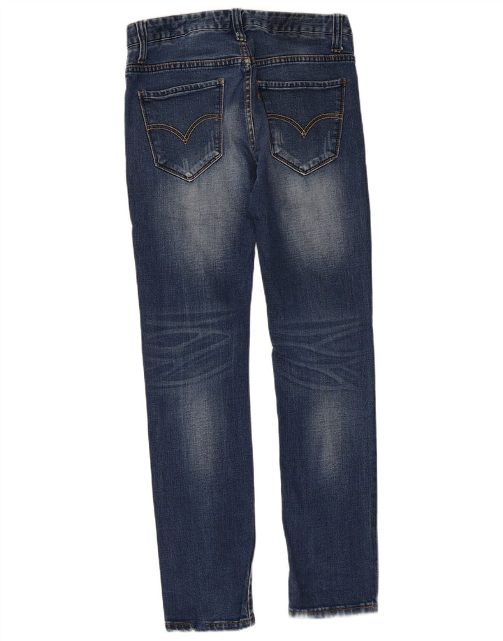 Calça Jeans Slim Feminina Levi's W29 L32 Azul Algodão