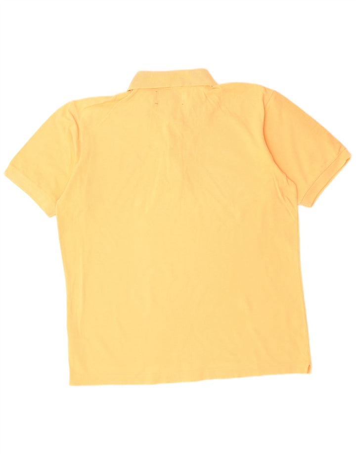 Camisa polo masculina KAPPA grande algodão amarelo
