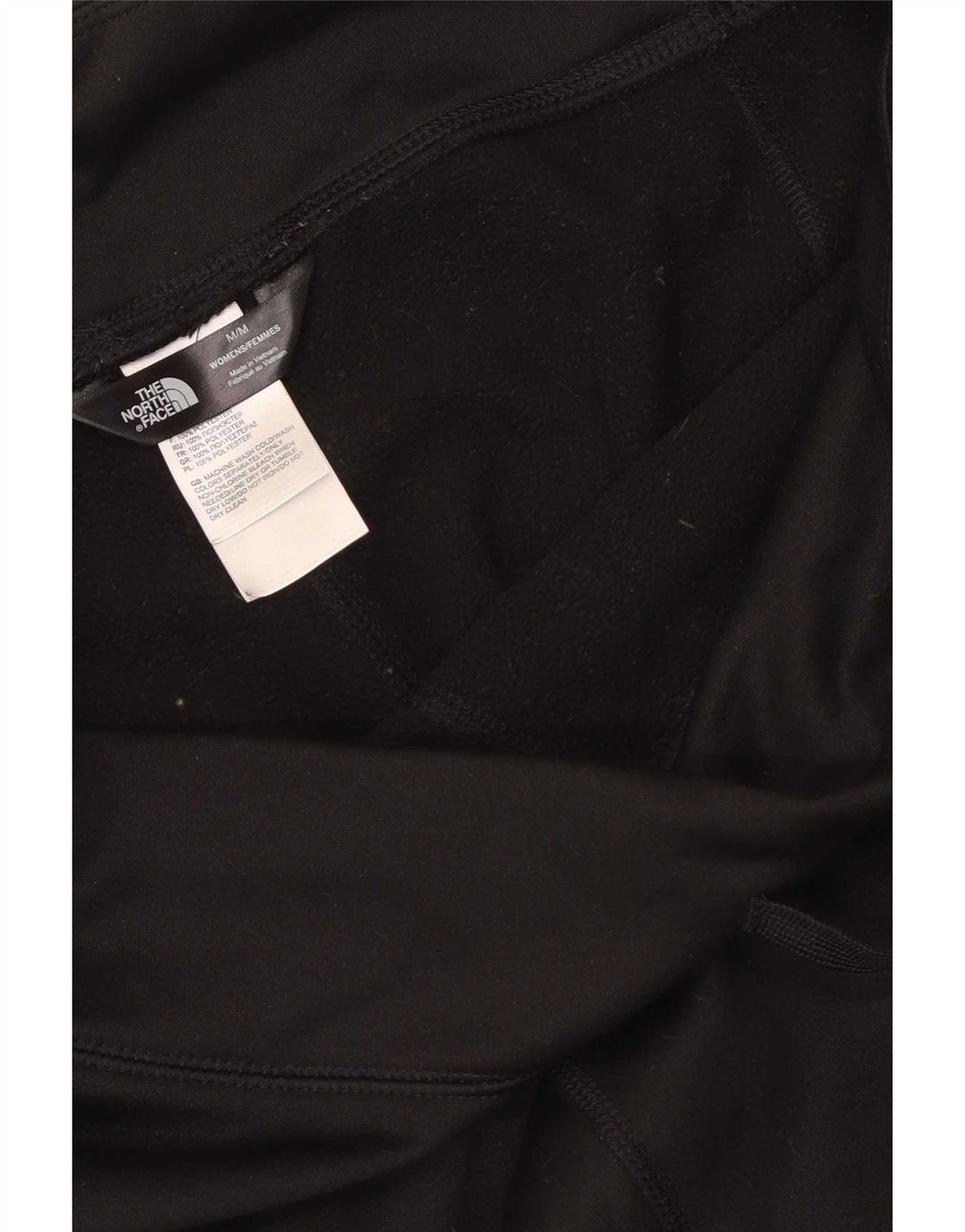 Calça de treino feminina The North Face UK 14 poliéster preto médio