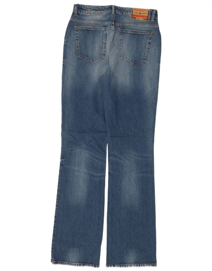 Diesel feminino bootcut jeans W31 L35 azul algodão