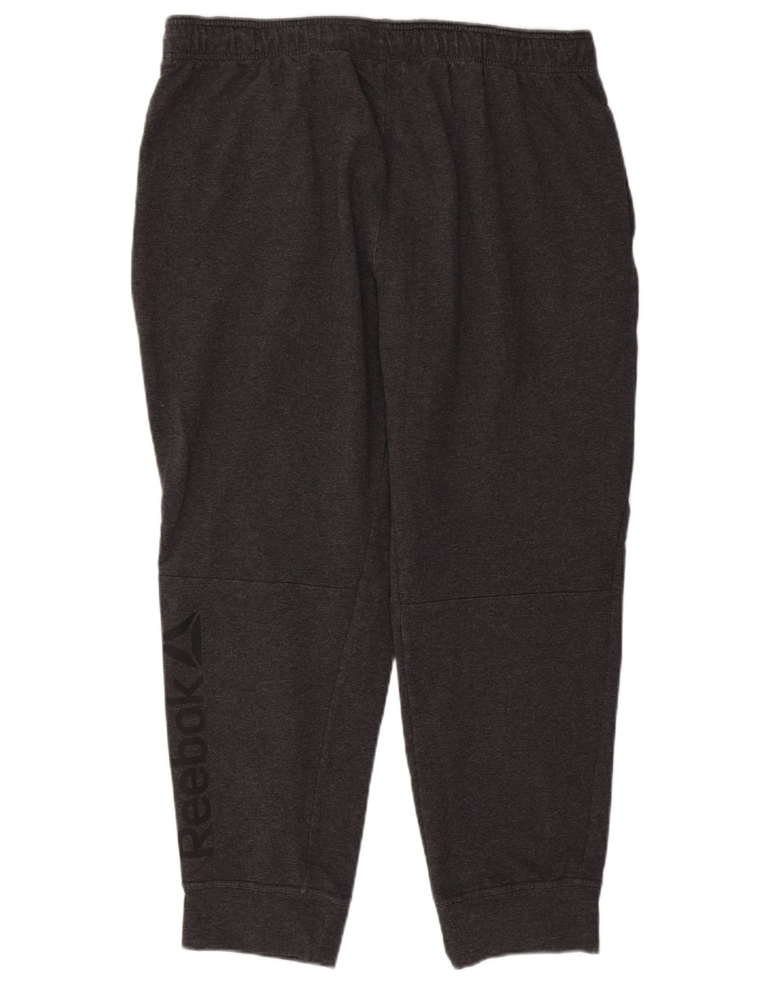 Calça de treino masculina Reebok Graphic Joggers 2XL algodão cinza