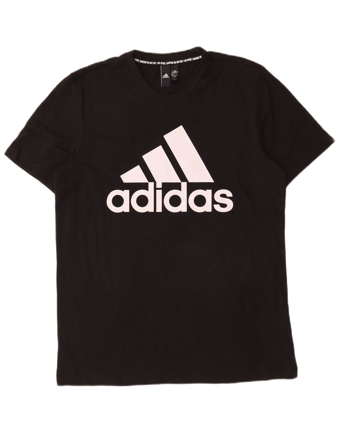 Camiseta Adidas Masculina Graphic Top Médio Algodão Preto