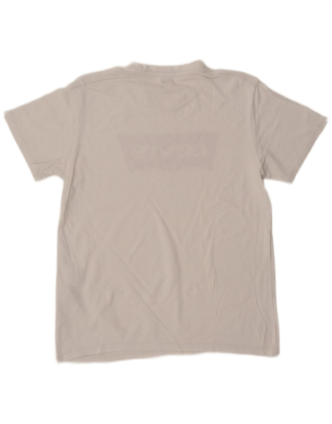 Camiseta gráfica masculina LEVI'S Top médio algodão branco