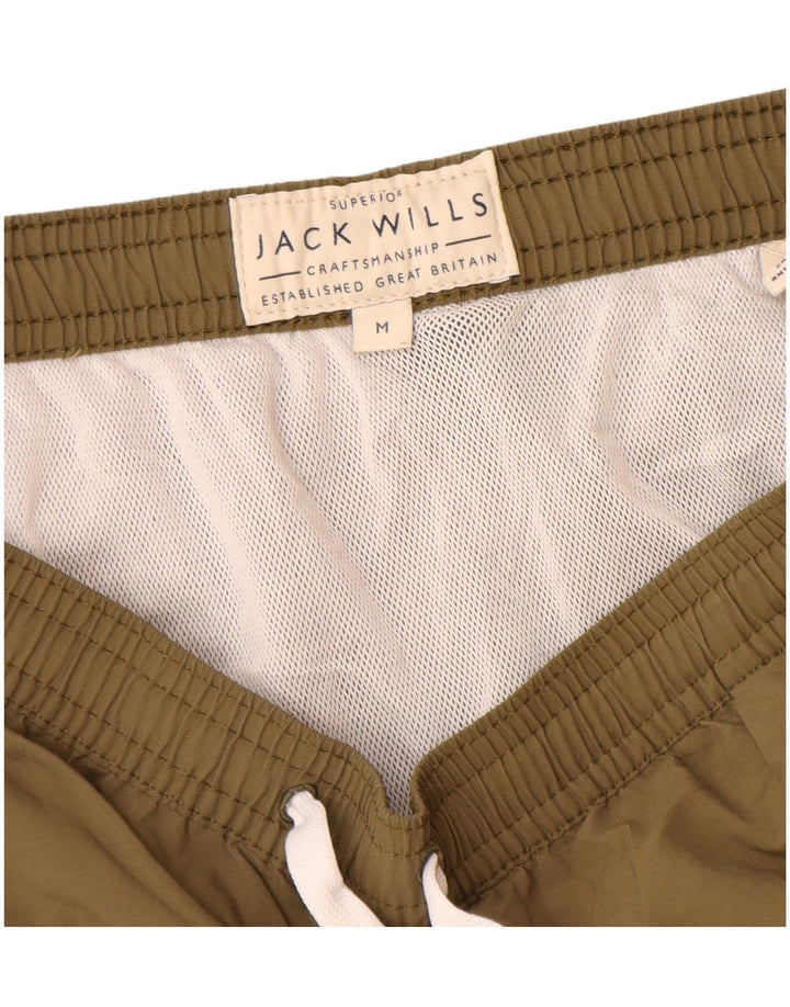 Shorts de natação masculino Jack Wills médio cáqui poliamida