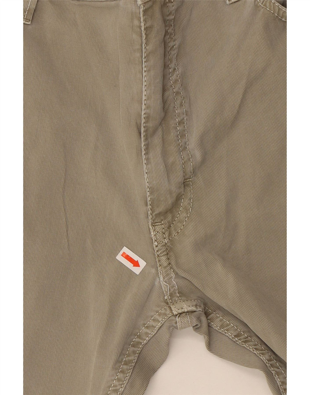 Calça casual masculina GAS Morris Slim W38 L34 cáqui