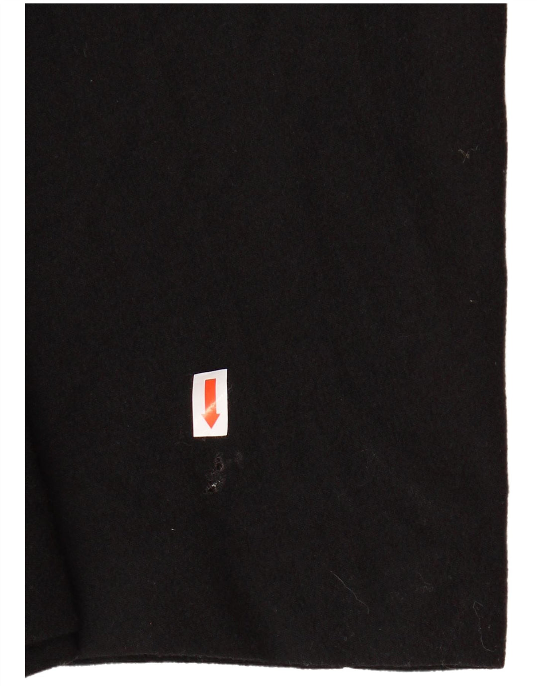Vestido maxi feminino de manga comprida ZARA Reino Unido 12 lã preta média