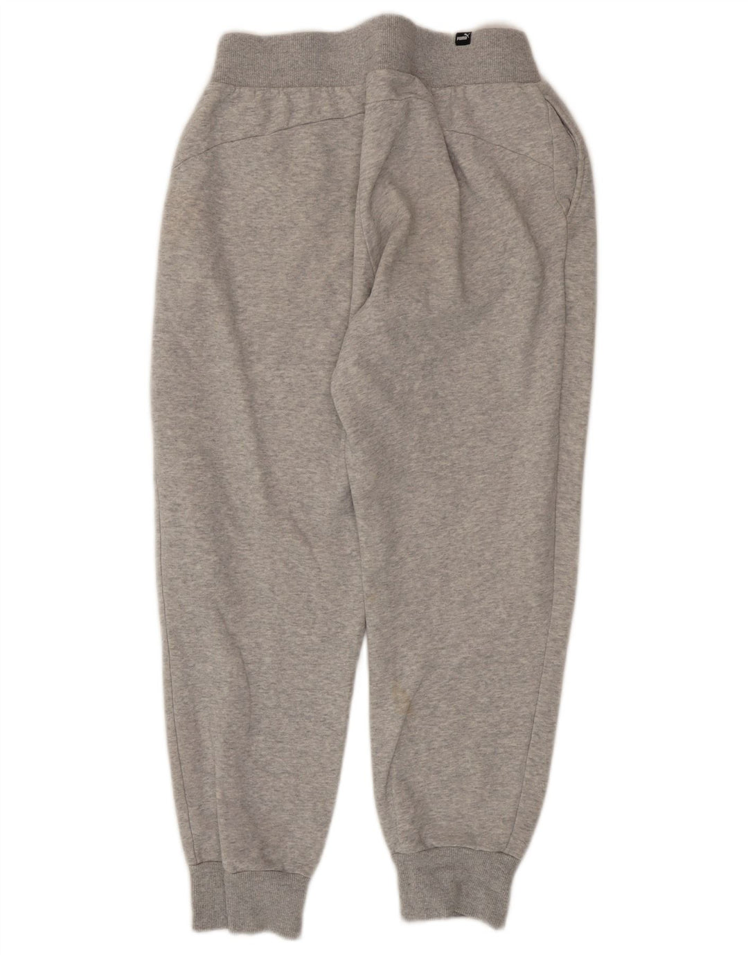 Calça de treino masculina PUMA joggers pequeno algodão cinza