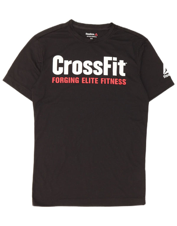 Camiseta masculina Reebok Cross Fit Graphic Top XS Poliéster Preto